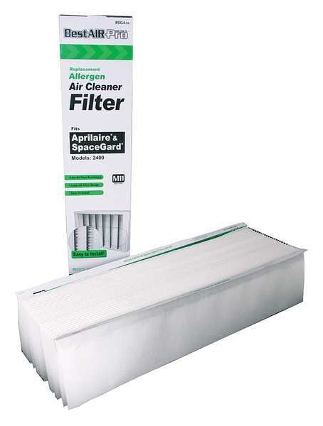 28x16x6 Synthetic Furnace Air Cleaner Filter, MERV 11 2 PK