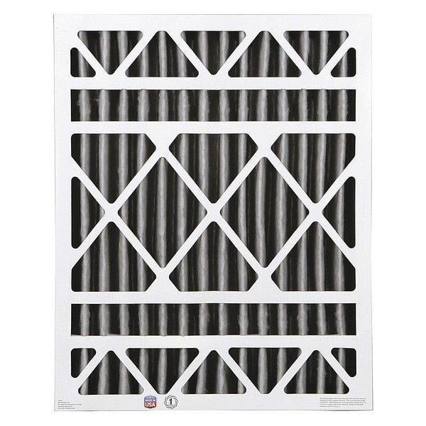 20x25x4 Synthetic Furnace Air Cleaner Filter, MERV 13 2 PK