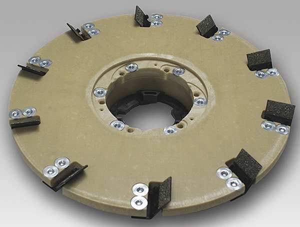 Mastic Abrasive Pad, 18 in. dia.