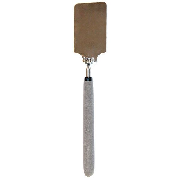 Telescoping Mirror, SS, 2 x 3 In, 37 In. L