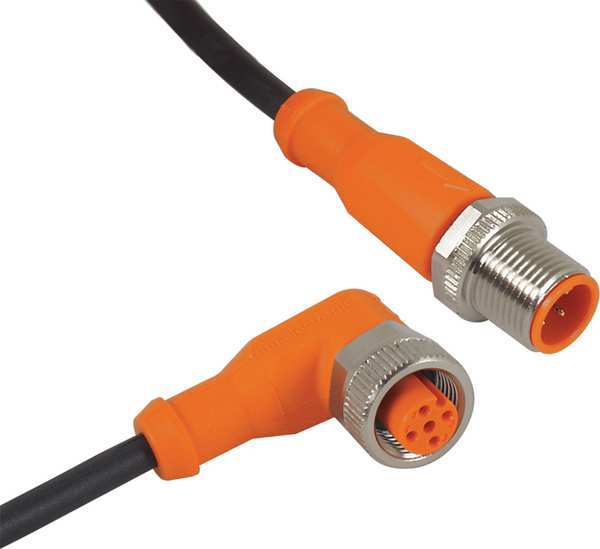 Cordset, 5 Pin, Receptacle, Female