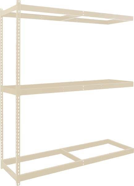 Boltless Shelving Add-on Unit, 72x24x84in