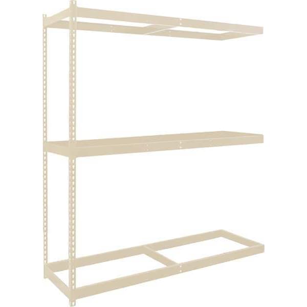 Boltless Shelving Add-on Unit, 96x48x84in