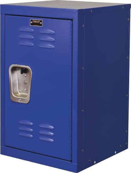 Wardrobe Locker, 15 in W, 15 in D, 24 in H, (1) Tier, (1) Wide, Blue
