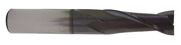 Carbide End Mill, Sq, 15/64, 3/4 Cut L