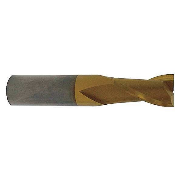 Carbide End Mill, Sq, 1/2, 5/8 Cut L