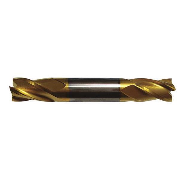 Carbide End Mill, Sq, 1/4, 1/2 Cut L