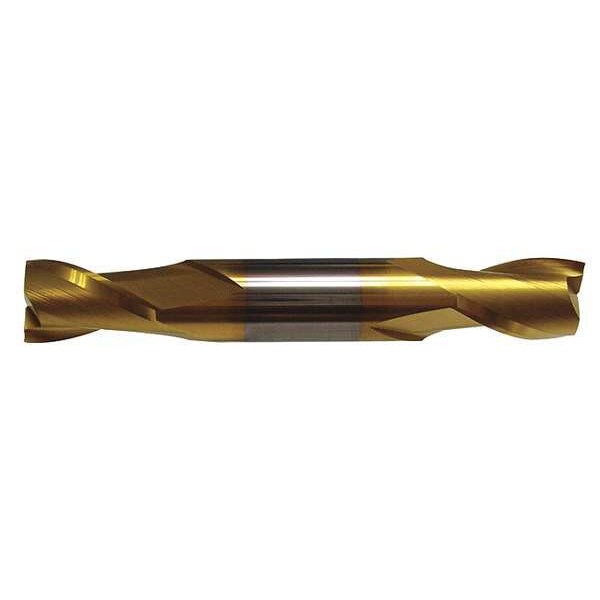 Carbide End Mill, Sq, 15/64, 1/2 Cut L