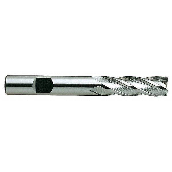Cobalt End Mill, Sq End, 1/4, 5/8 Cut L