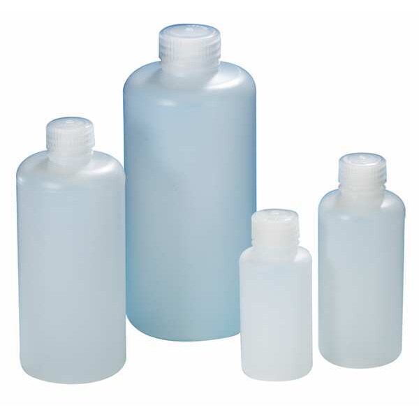 Bottle, Narrow, 16 Oz, HDPE, PK12
