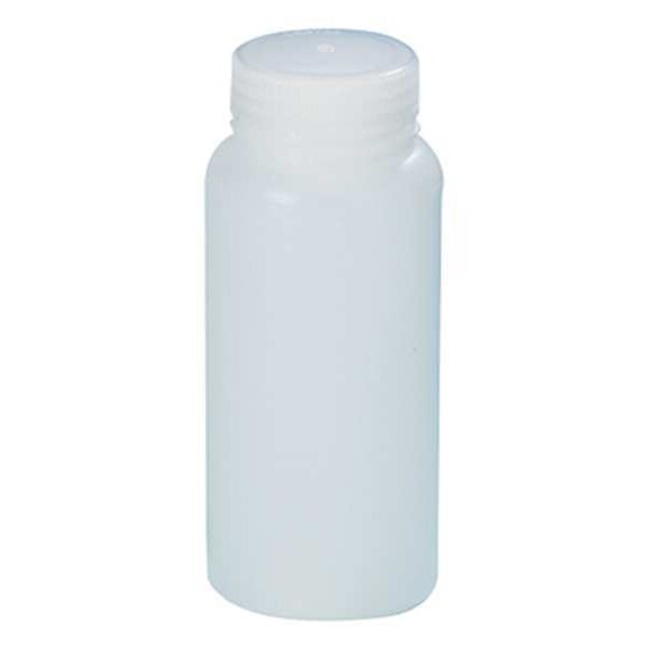 Bottle, Wide, 4 Oz, HDPE, PK12