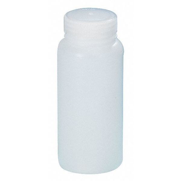 Bottle, Wide, 16 Oz, HDPE, PK12