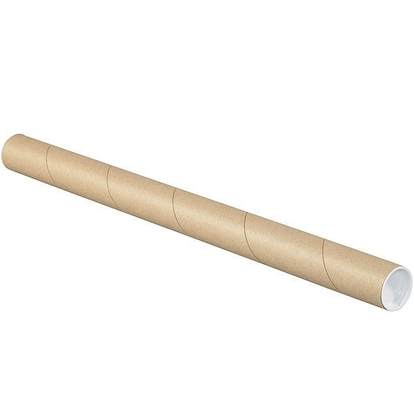 Mailing Tube, 15inLx1-1/2in.dia, PK50