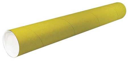 Mailing Tube, 20inLx2in.dia, Brown, PK50
