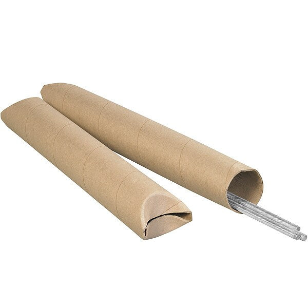 Crimped End Mailing Tube, 30inLxPK24
