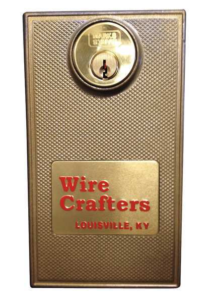 Hinged Door Lock- Keyed Alike, Unfinished
