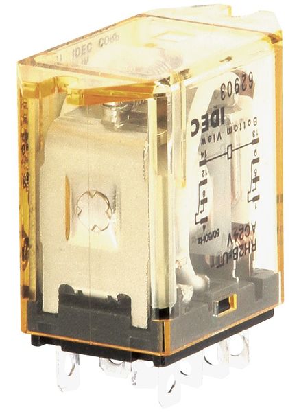 Relay 2pdt 10a 24vac