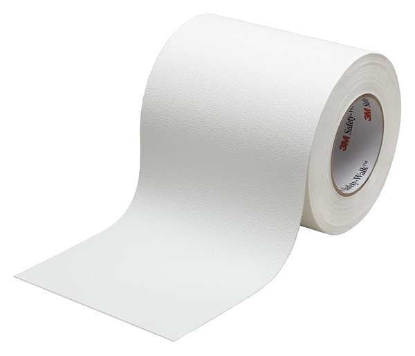 Anti-Slip Tape, White, 60ft.Lx6inH