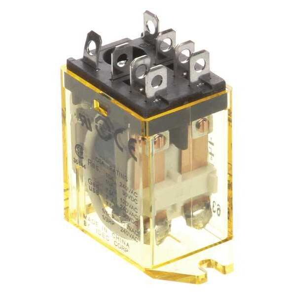 Relay 2pdt 10a 120vac
