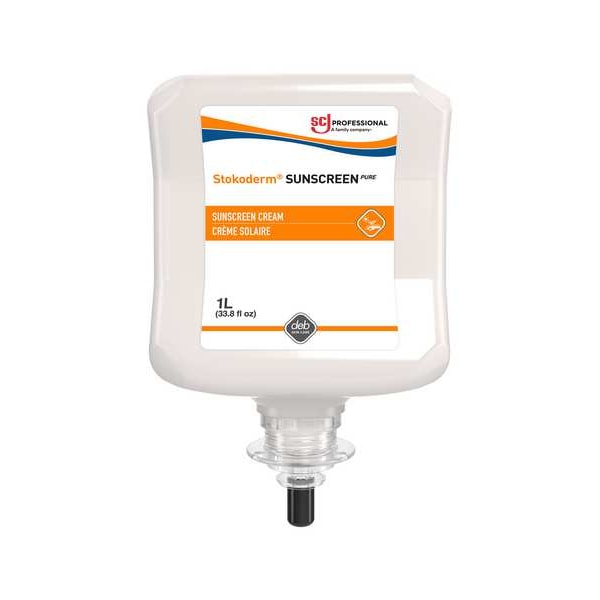 Sunscreen, SPF 30, Cartridge, 1L, PK6