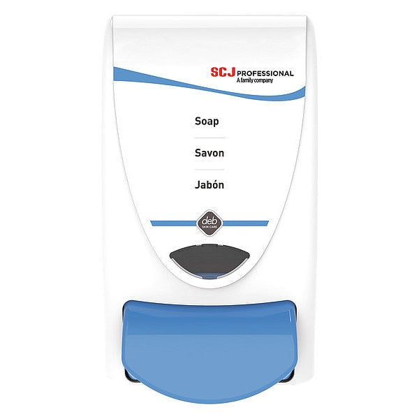 Soap Dispenser, Foam, Manual, White, 1000mL