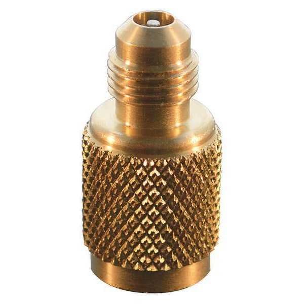 Quick Coupler, 5/16 In M x 1/4 F, 0 Deg