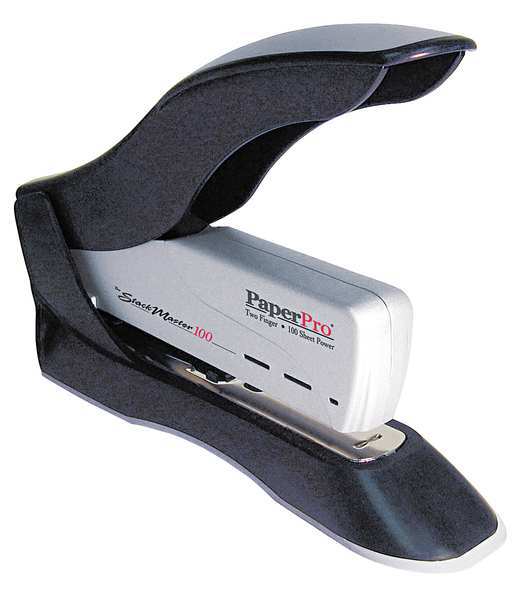 Stapler, Heavy Duty, 100 Sheet, Blk/Silver
