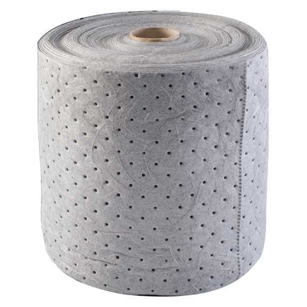 Sorbents, 25 gal. Universal Absorbed, Gray, Polypropylene