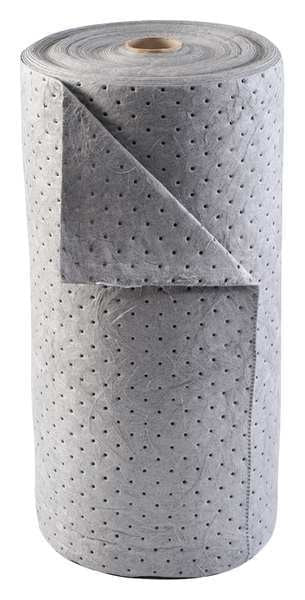 Sorbents, 33 gal/pk, Universal Absorbed, Gray, Polypropylene