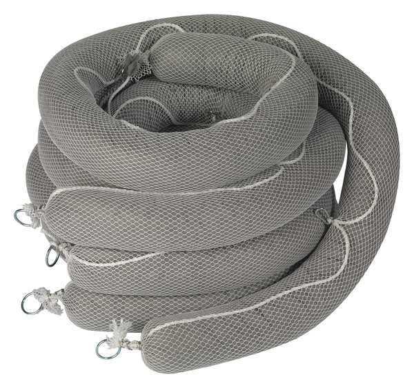 Absorbent Boom, Gray, 32 gal., PK4