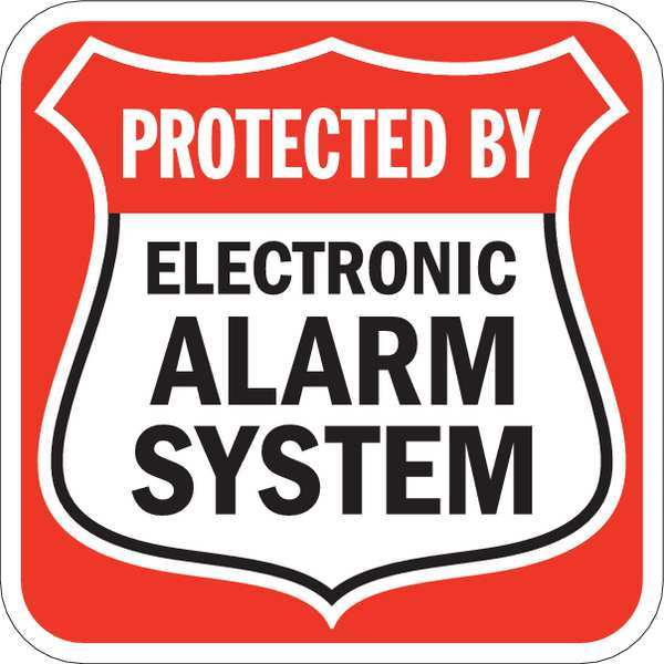 Property Sign, 12 in H, 12 in W, Aluminum, Square, English, T1-1082-HI_12x12