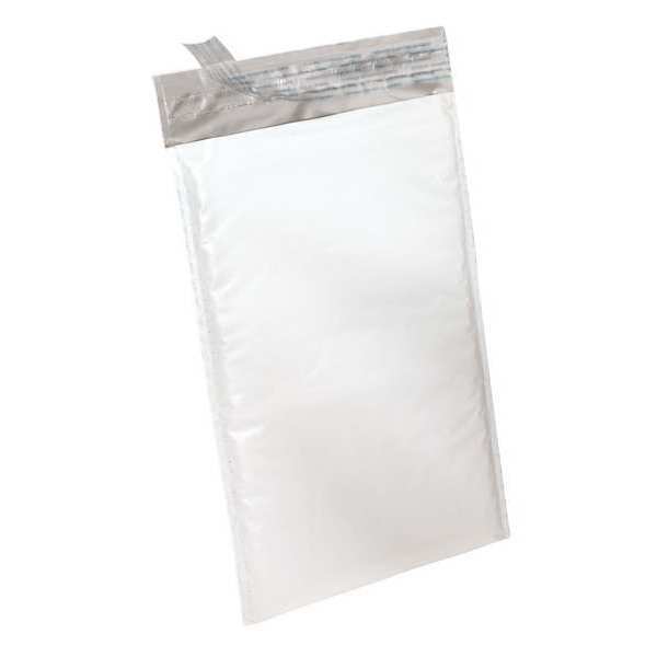 Mailer Envelope, White, 6-1/2 in. W, PK250