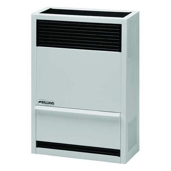 Surface-Mount Gas Wall Heater, Propane, Direct Vent Vent Type, Gravity Convection