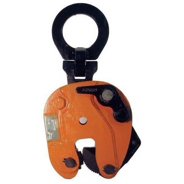 Plate Clamp, 2000 lb, Vertical, 0 to 3/4 In
