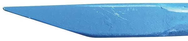 Pinch Point Pry Bar, 48 in. L, HCS, Blue