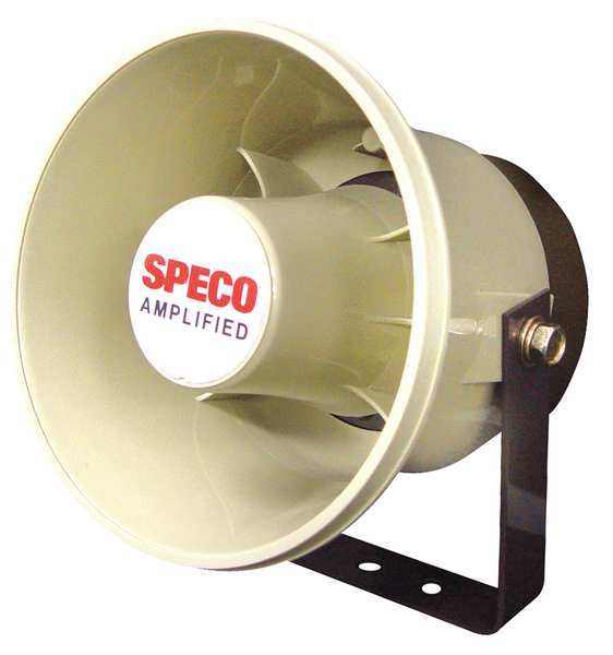 PA Horn, Weatherproof, 20W, 6 In.