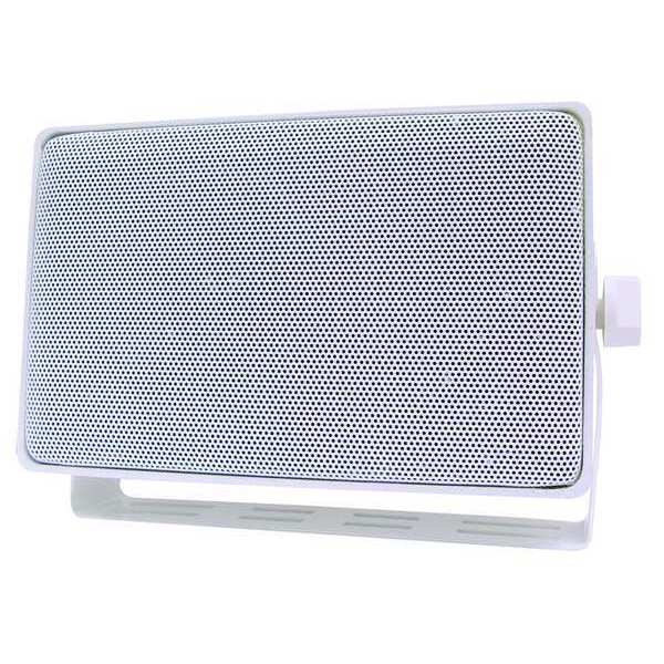 3-Way Indoor/Outdoor Speaker, 4 In, White