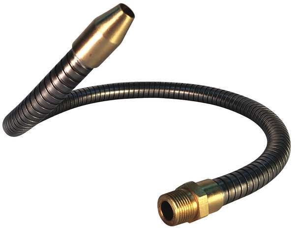 Coolant Hose, 3/8 in.Pipe, 21 in.L, Gray