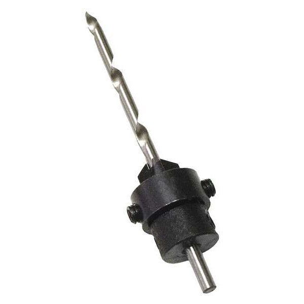 Drill/Countersink, 3-3/4in L, Sandblasted