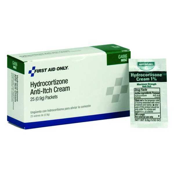 Hydrocortisone Cream, 0.9g, PK25
