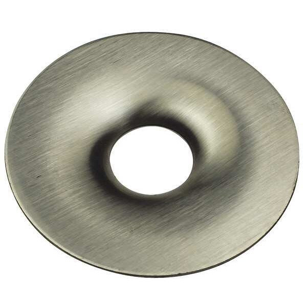 Escutcheon Plate, Rigid, 1/2in, 3inL, 304 SS