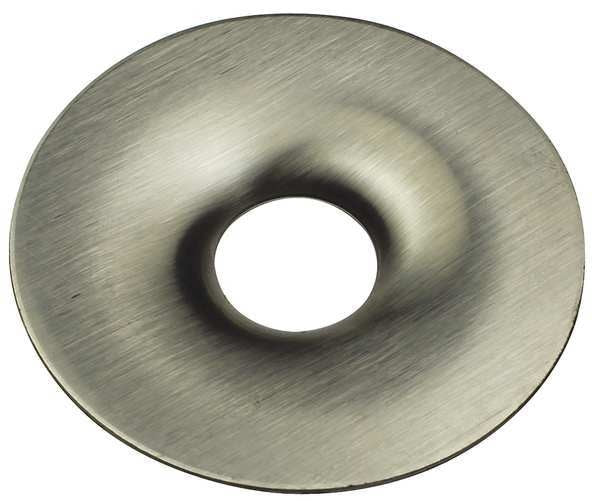 Escutcheon Plt, Rigid, 2-1/2in, 6inL, 304 SS