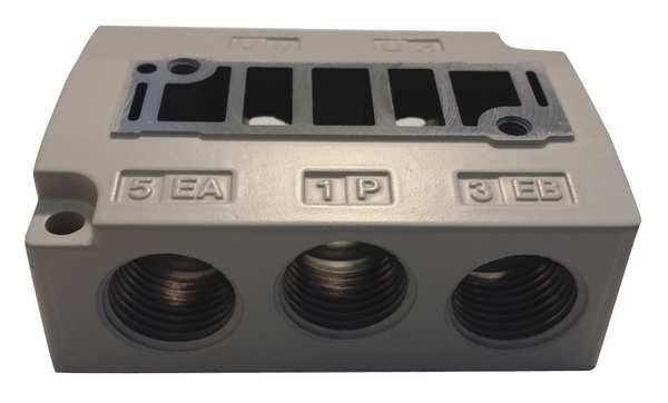 Sub-Plate, 3/8 in. NPT, 1.4 Cv