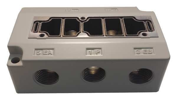 Sub-Plate, 3/8 in. NPT, 2.5 Cv