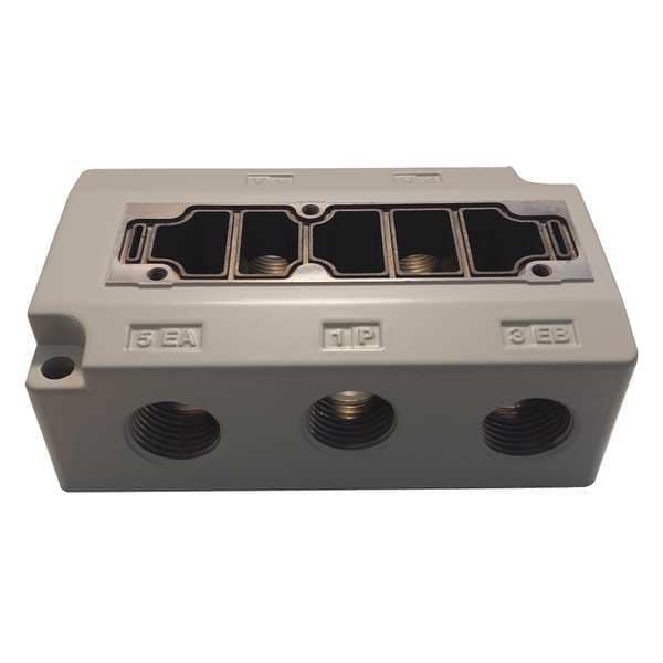 Sub-Plate, 1/2 in. NPT, 2.5 Cv
