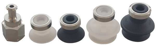 Vacuum Pad Test Kit, 16mm dia., 4 pads