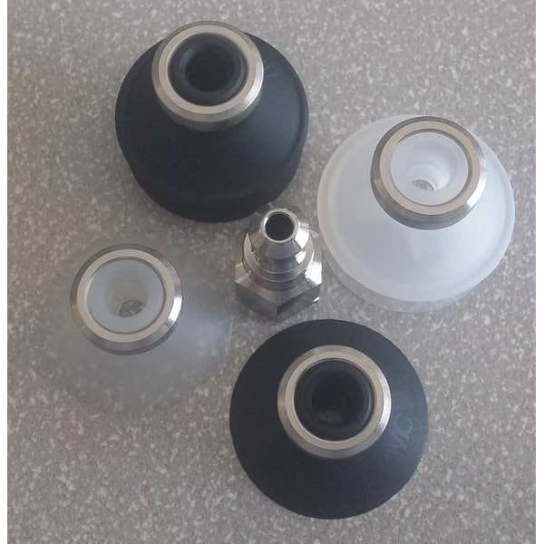 Vacuum Pad Test Kit, 25mm dia., 4 pads