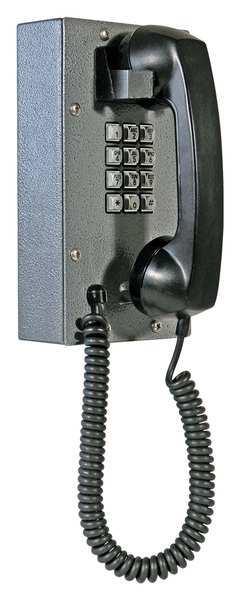 Compact Steel Telephone, Metal Keypad