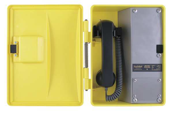 Weather Resistant Ringdown Telephone, Curly Cord