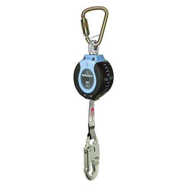 Self Retracting Lifeline, 6 ft., 310 lb. Weight Capacity, Blue